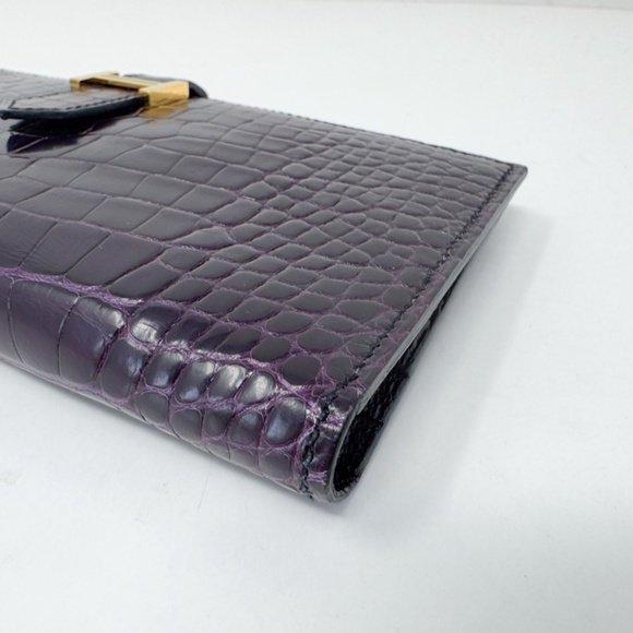 Hermes Croc Bearn Wallet - Picture 6 of 14